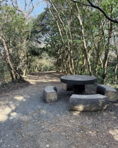 蔵王山展望台 芝生広場・トイレ