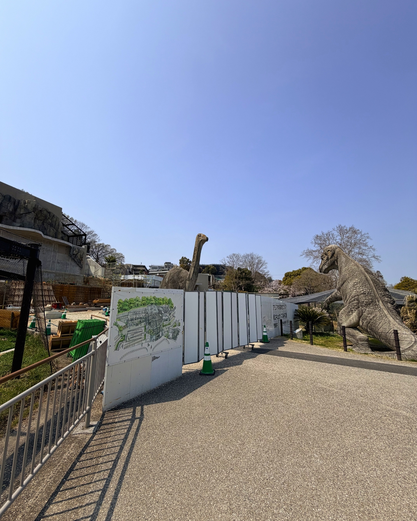 東山動植物園 アジアゾーンの展示エリア
