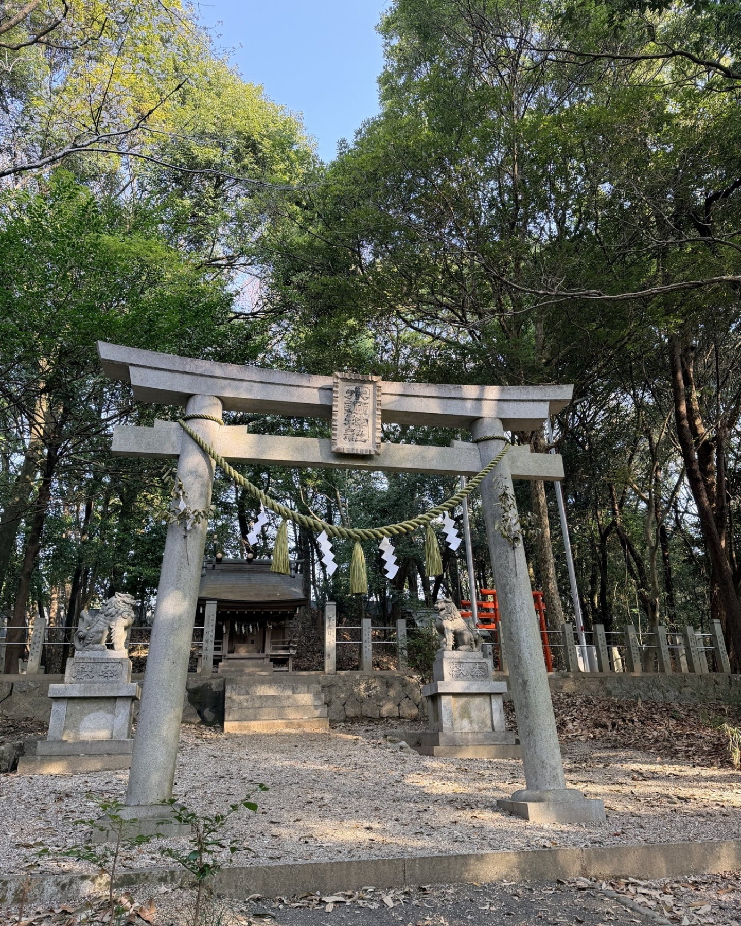 水源神社の鳥居