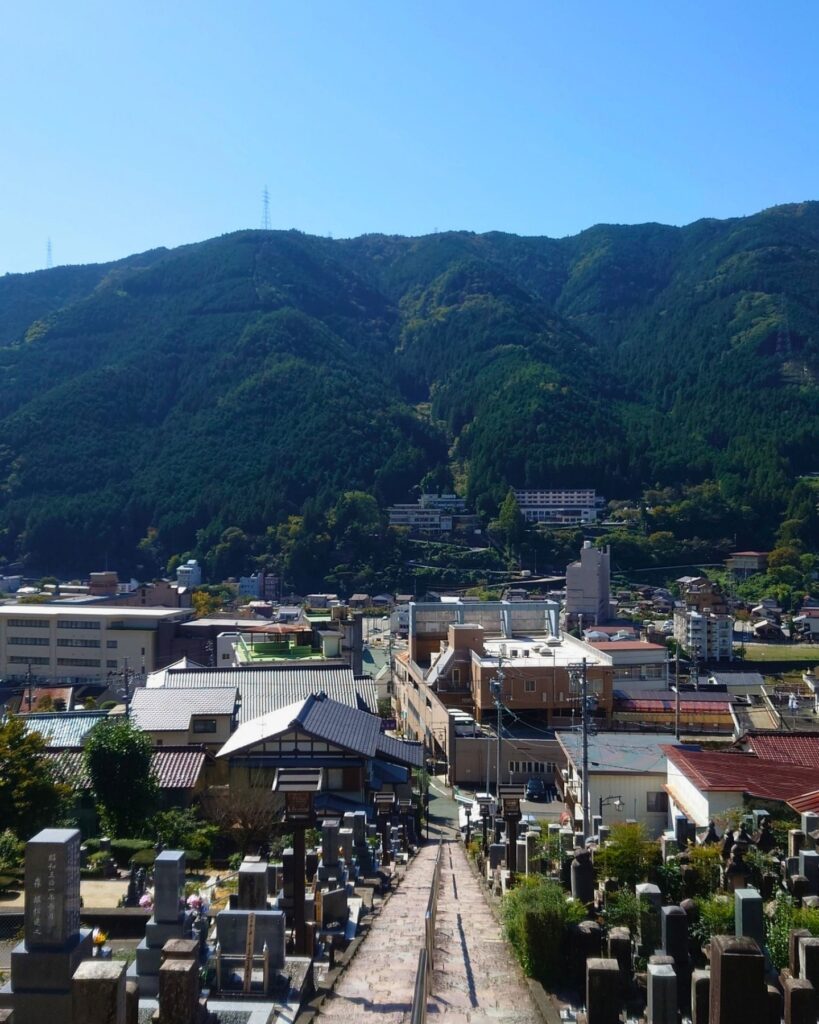 温泉寺からの景色