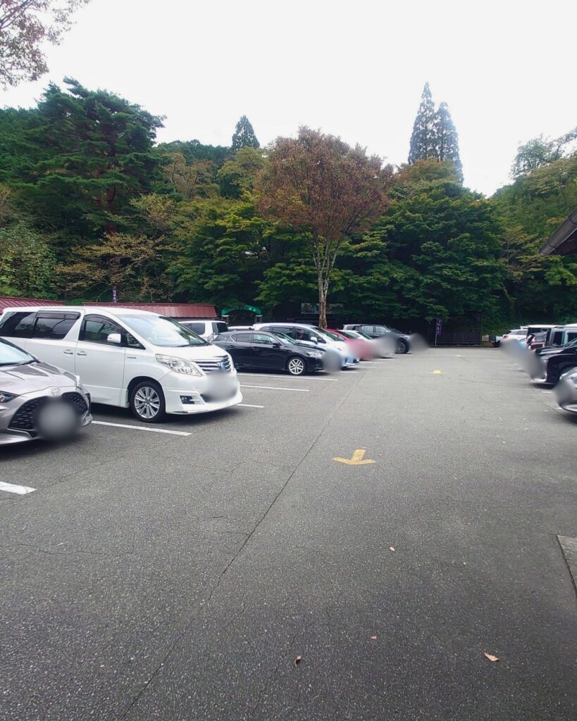 いでゆ朝市(駐車場)