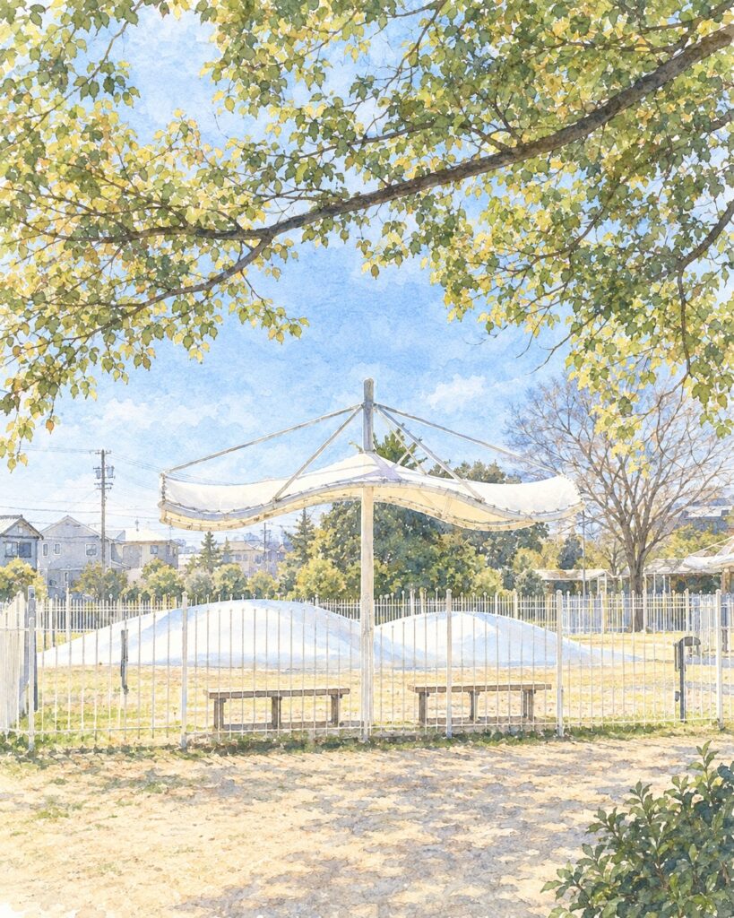 堀内公園のふわふわドーム
