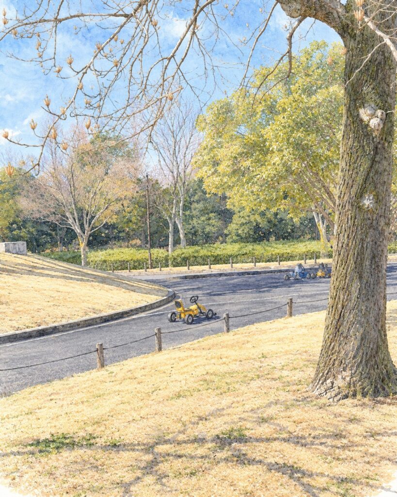 堀内公園のちびっこサーキット
