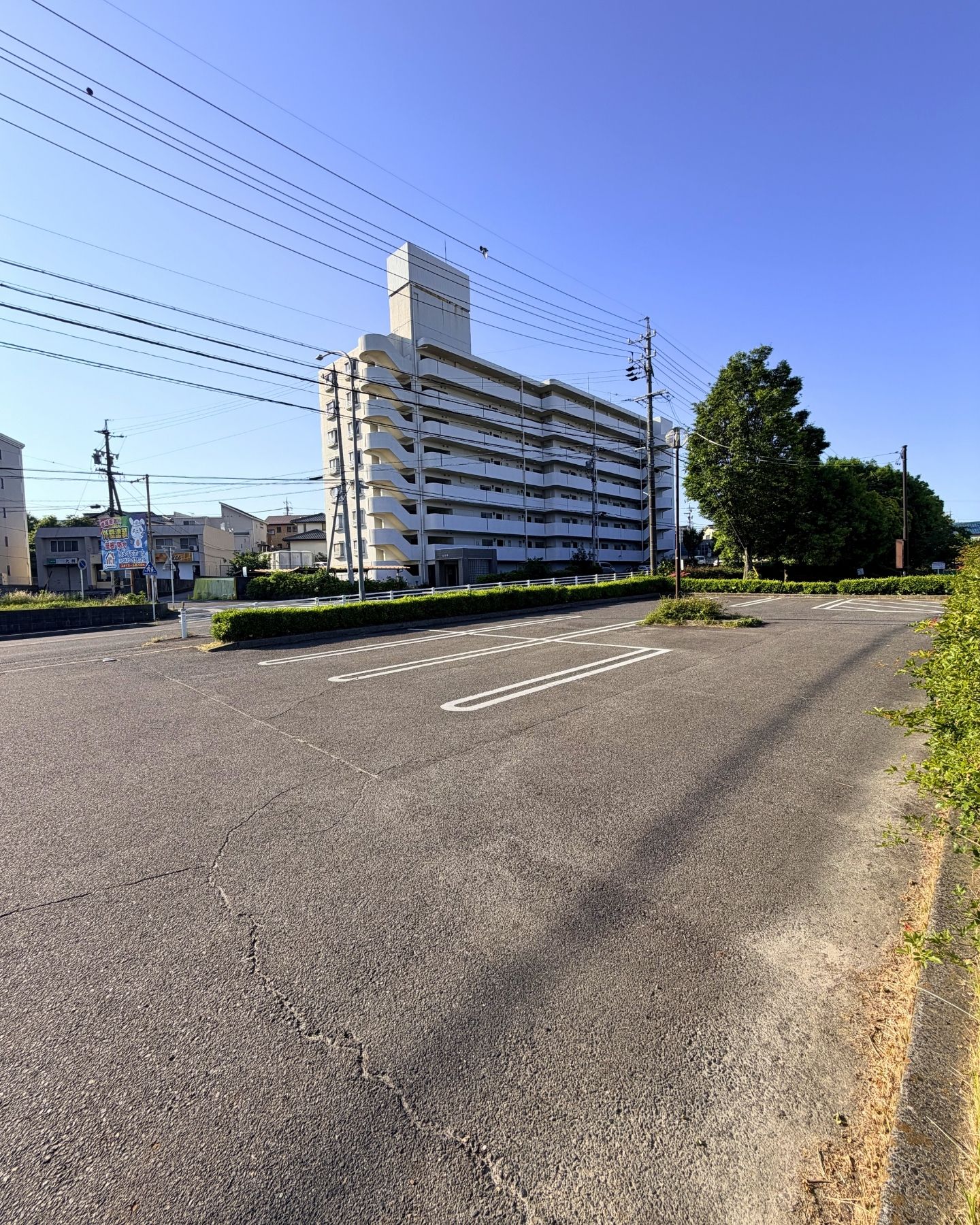 山ノ手公園(愛知県豊田市)駐車場