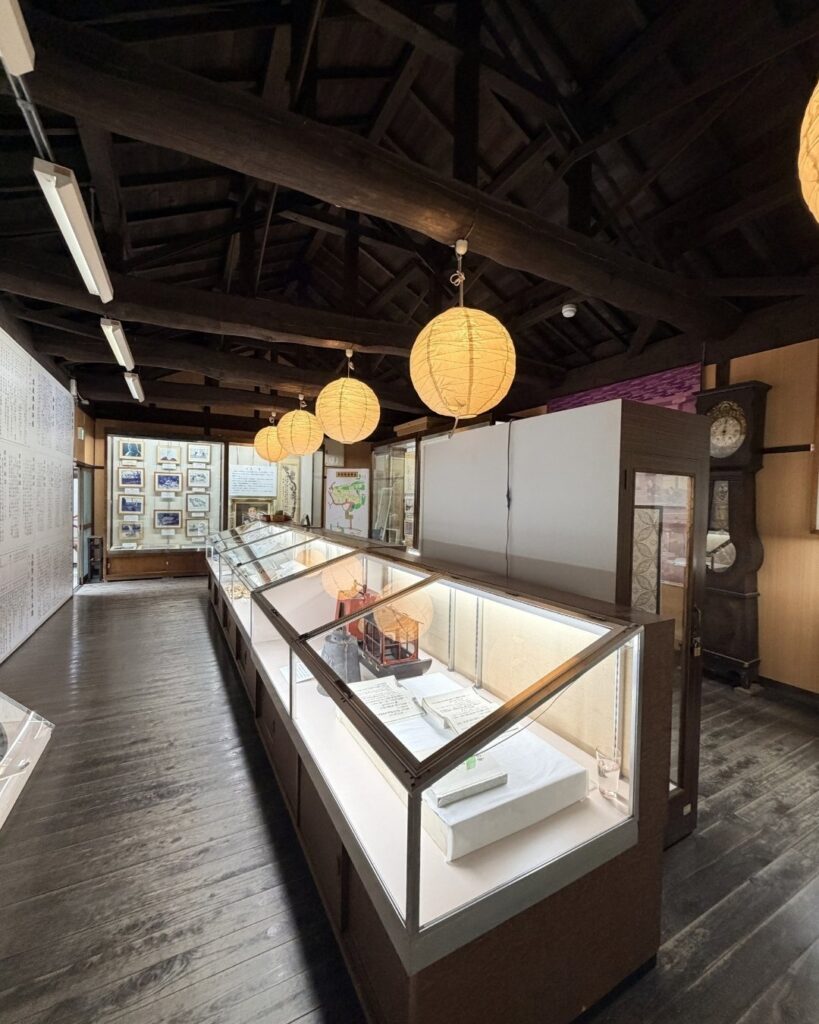 奥殿陣屋 明徳館の館内